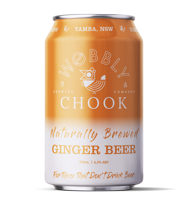Wobbly Chook Brewing Co - Ginger Beer - Yamba NSW