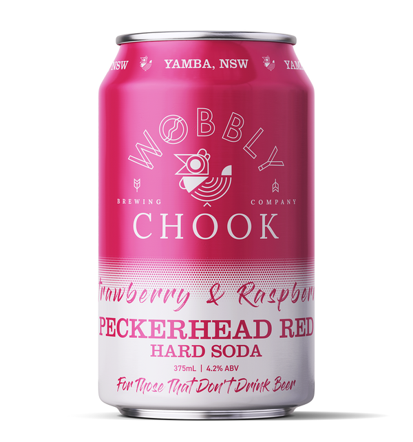 Peckerhead Red Hard Soda