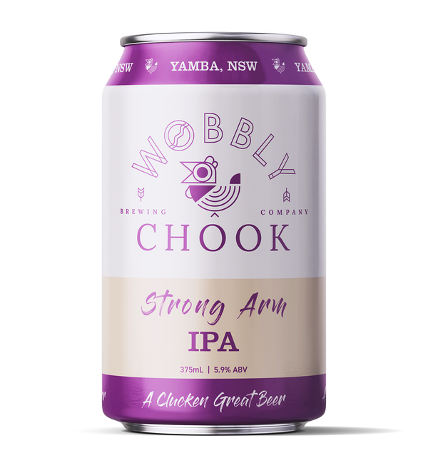 Strong Arm IPA - Wobbly Chook Brewing - Yamba NSW